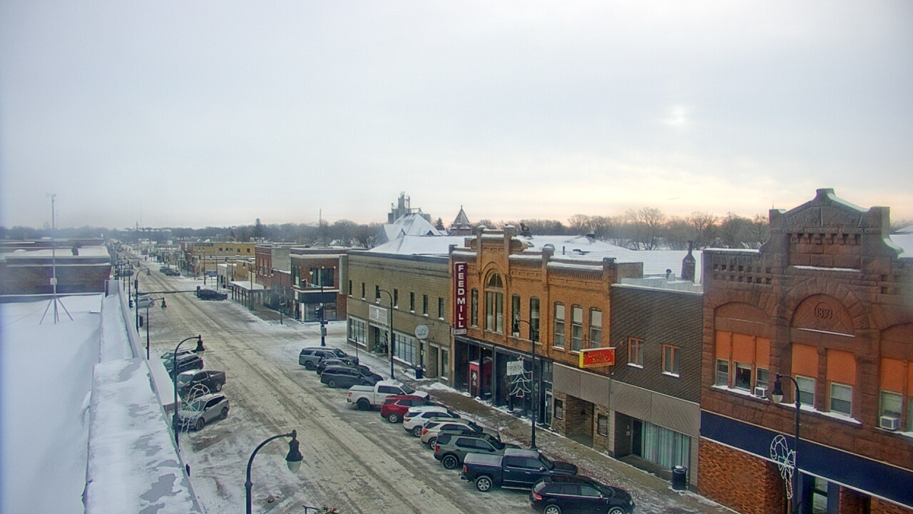 Thumbnail for current weather camera view from Security State Bank in Algona, Iowa