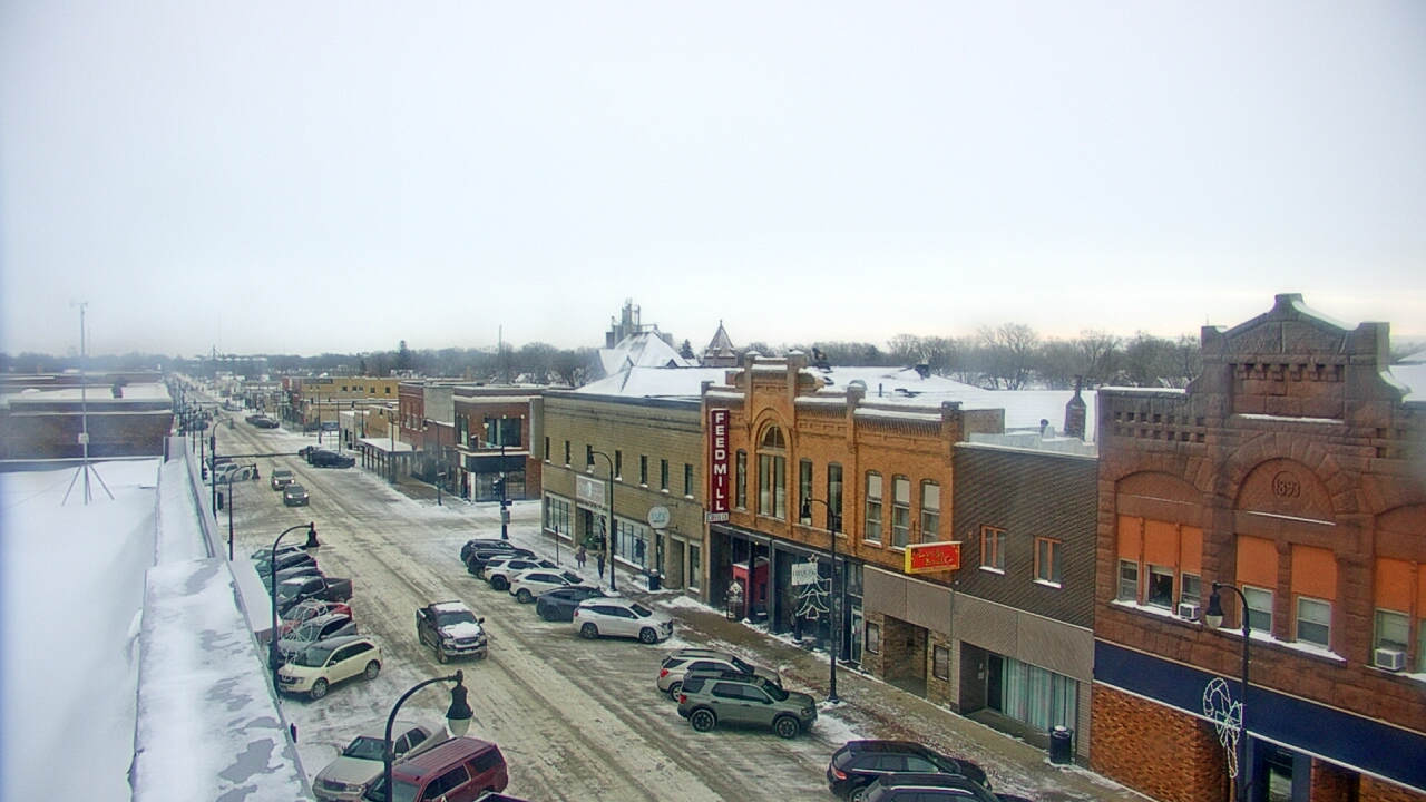 Thumbnail for current weather camera view from Security State Bank in Algona, Iowa