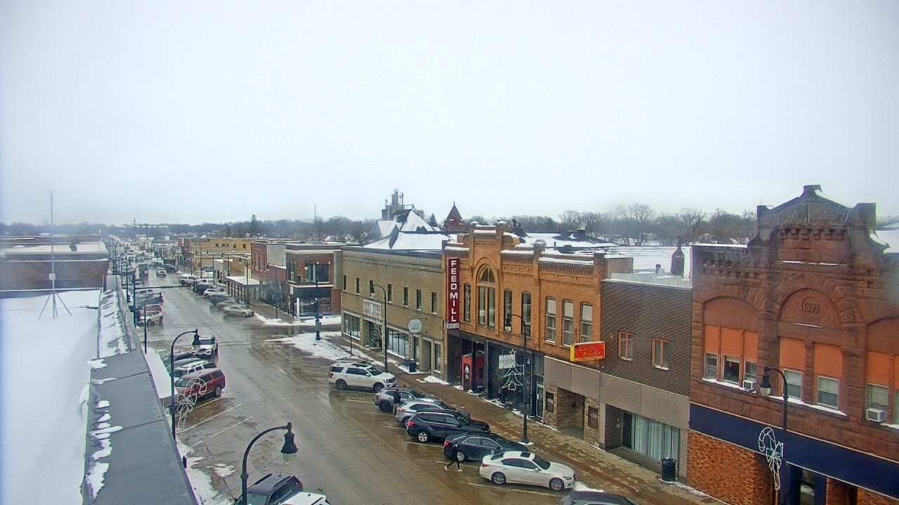 Thumbnail for current weather camera view from Security State Bank in Algona, Iowa