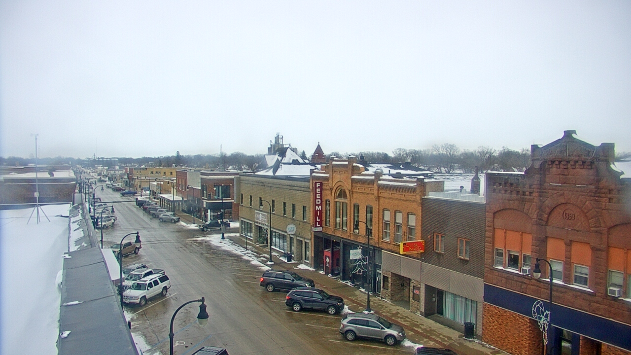 Thumbnail for current weather camera view from Security State Bank in Algona, Iowa