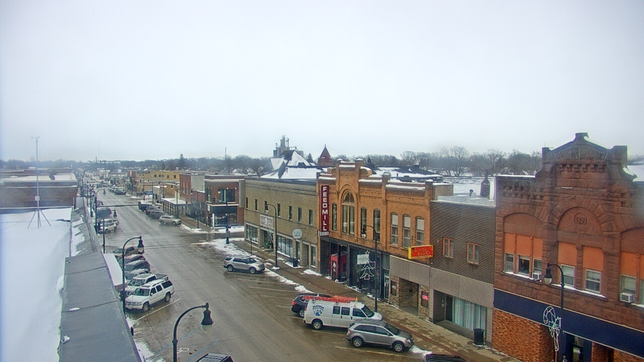 Thumbnail for current weather camera view from Security State Bank in Algona, Iowa