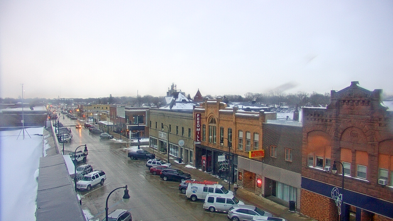 Thumbnail for current weather camera view from Security State Bank in Algona, Iowa