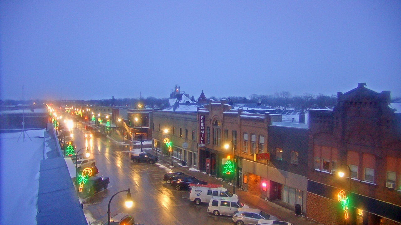 Thumbnail for current weather camera view from Security State Bank in Algona, Iowa