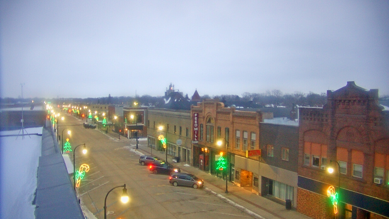 Thumbnail for current weather camera view from Security State Bank in Algona, Iowa