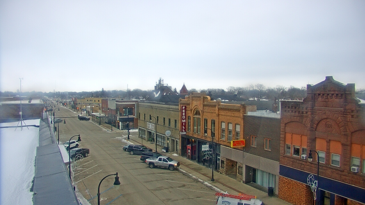 Thumbnail for current weather camera view from Security State Bank in Algona, Iowa
