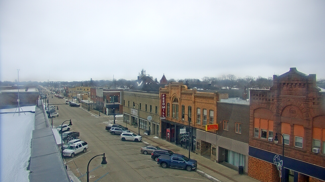 Thumbnail for current weather camera view from Security State Bank in Algona, Iowa