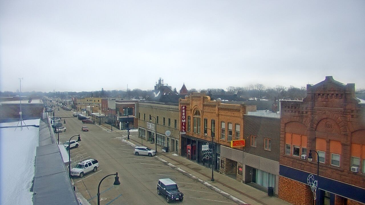 Thumbnail for current weather camera view from Security State Bank in Algona, Iowa