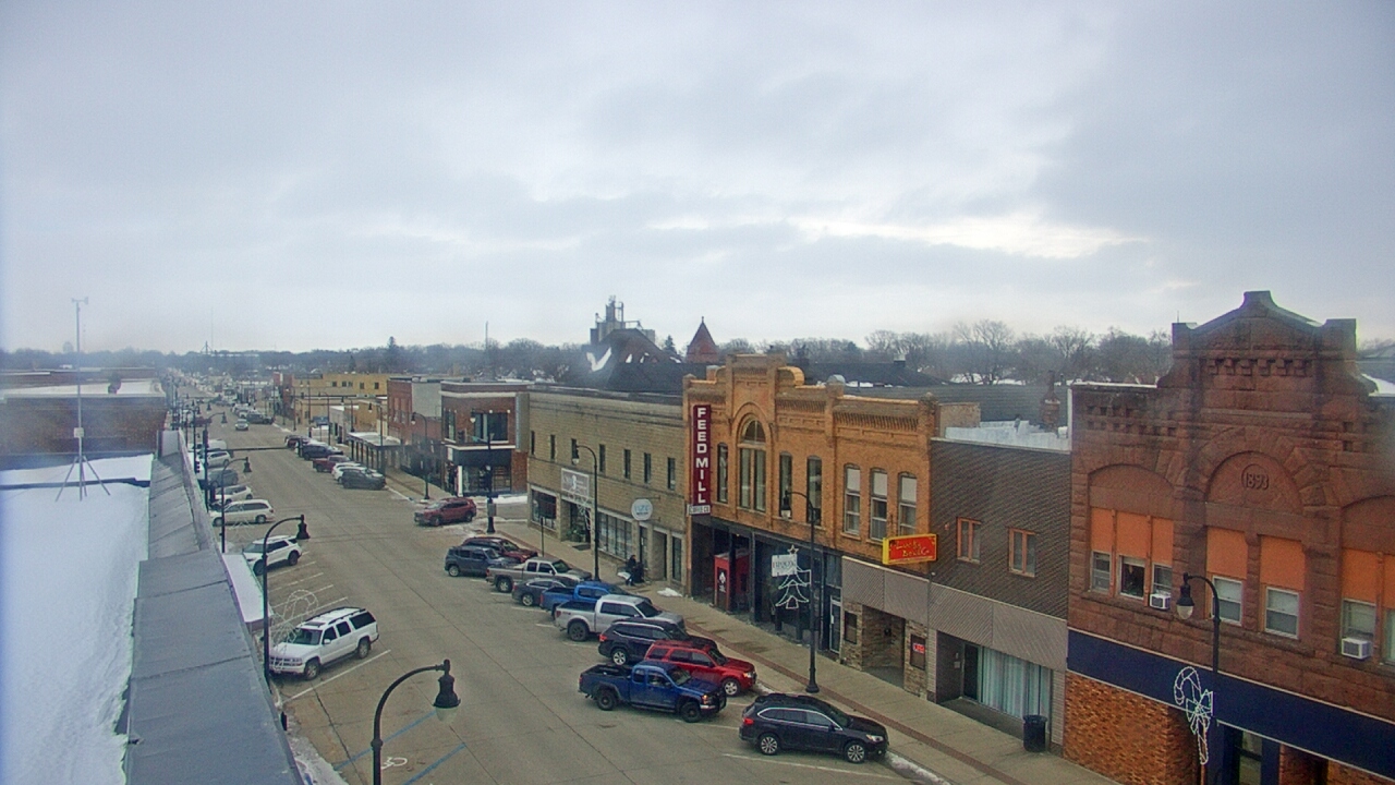 Thumbnail for current weather camera view from Security State Bank in Algona, Iowa