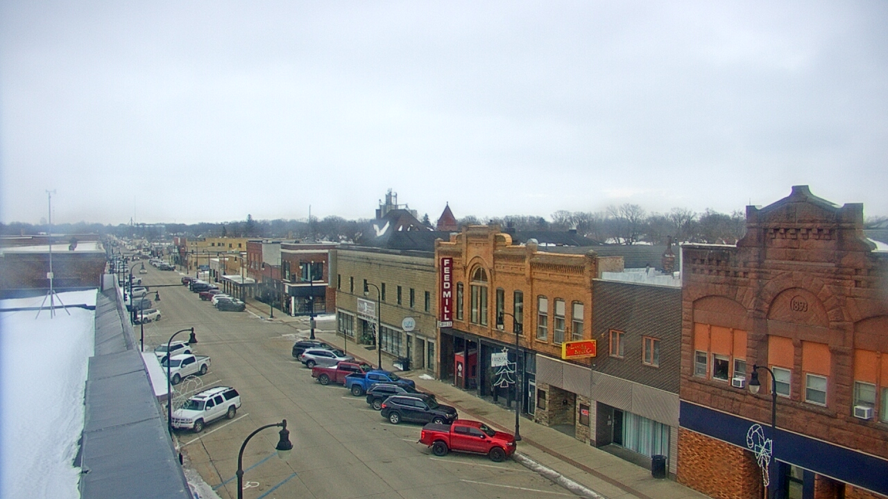 Thumbnail for current weather camera view from Security State Bank in Algona, Iowa