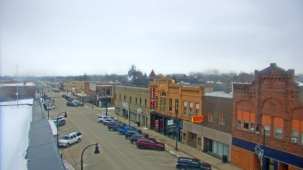 Thumbnail for current weather camera view from Security State Bank in Algona, Iowa