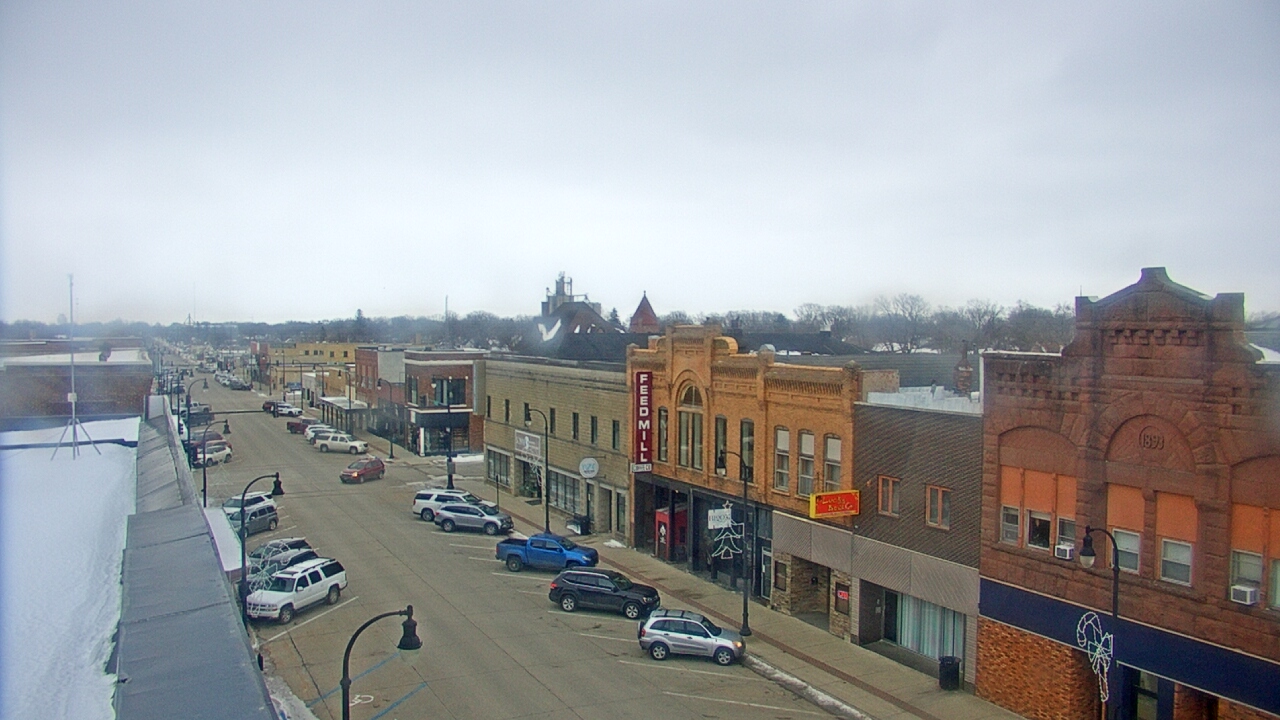 Thumbnail for current weather camera view from Security State Bank in Algona, Iowa