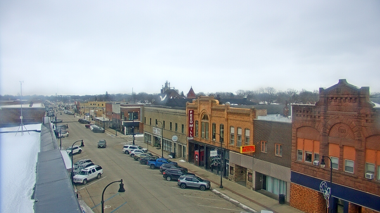 Thumbnail for current weather camera view from Security State Bank in Algona, Iowa