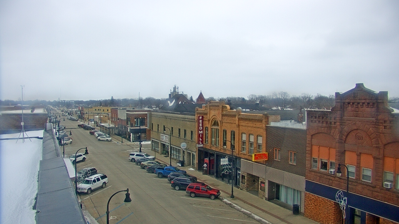 Thumbnail for current weather camera view from Security State Bank in Algona, Iowa