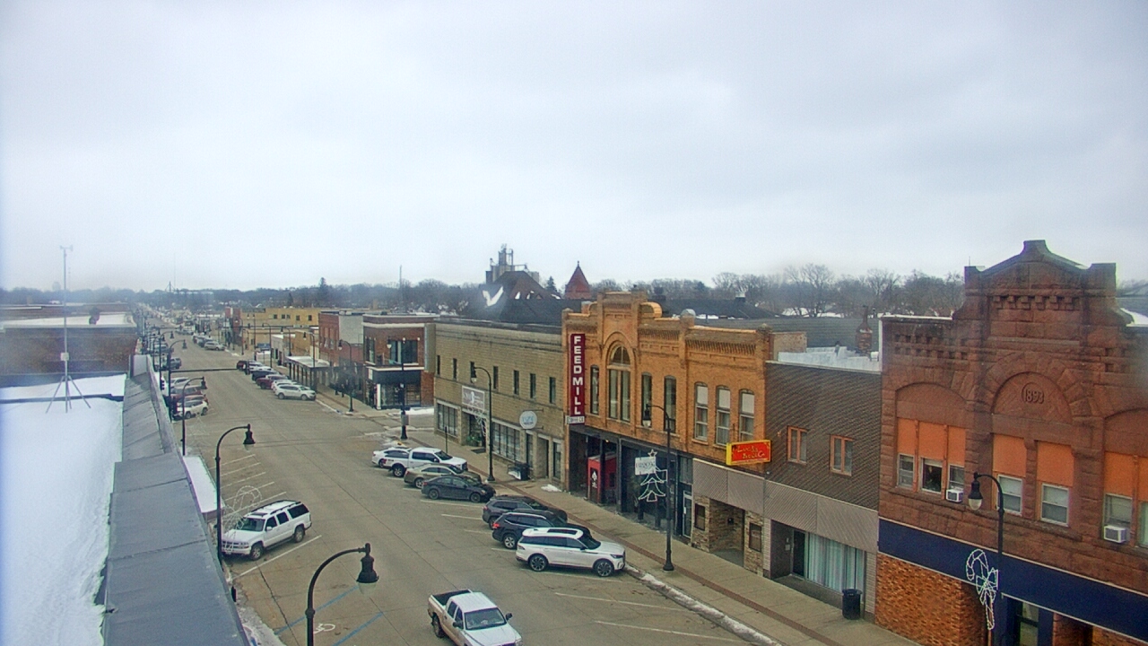 Thumbnail for current weather camera view from Security State Bank in Algona, Iowa