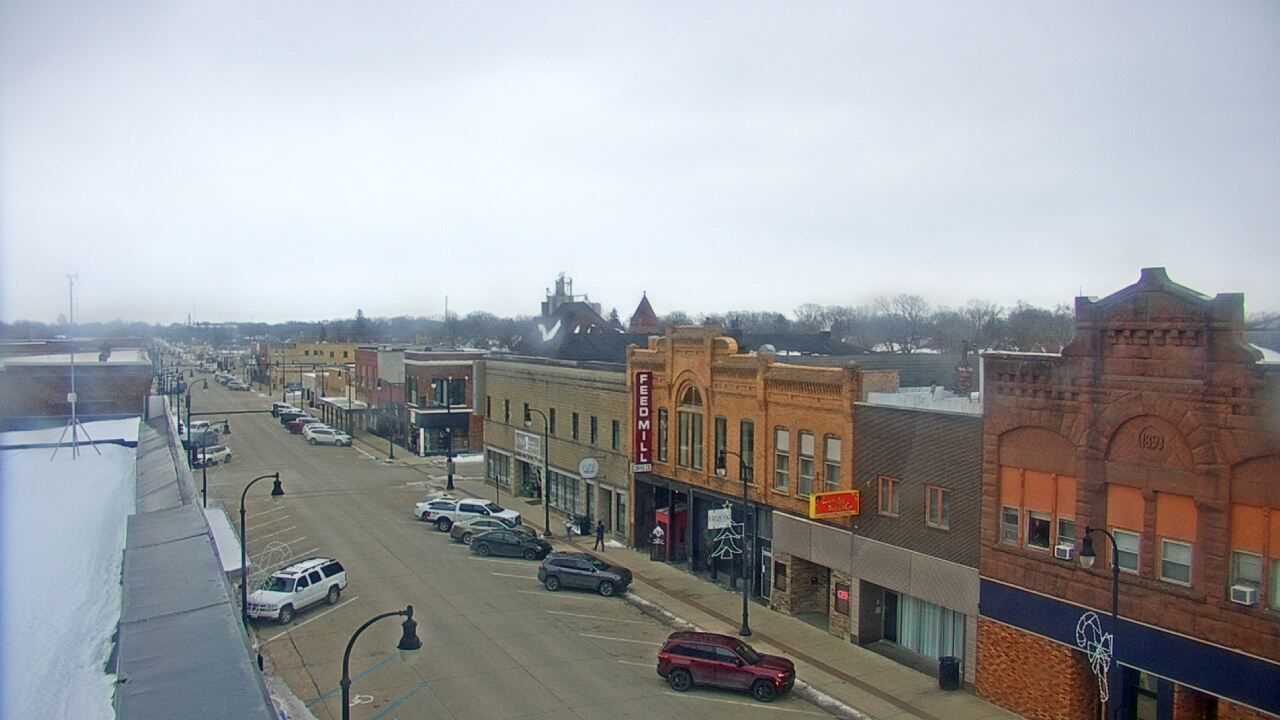 Thumbnail for current weather camera view from Security State Bank in Algona, Iowa