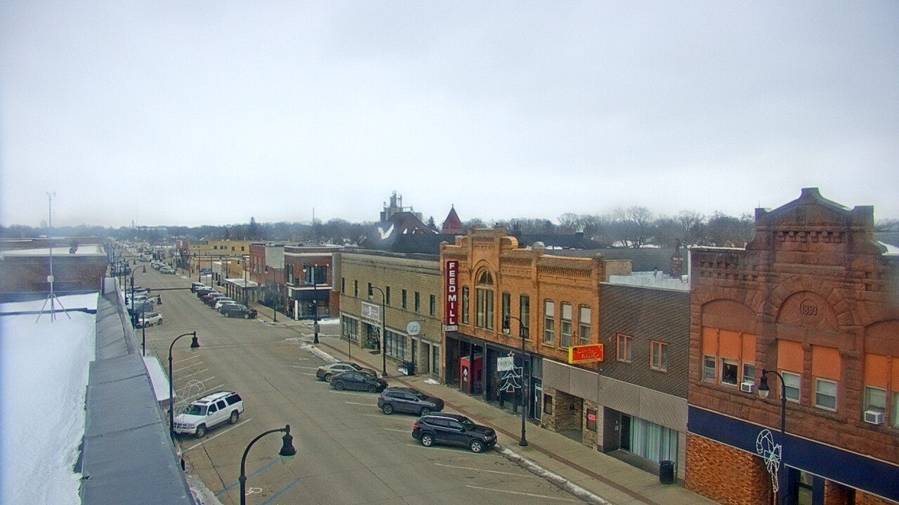 Thumbnail for current weather camera view from Security State Bank in Algona, Iowa