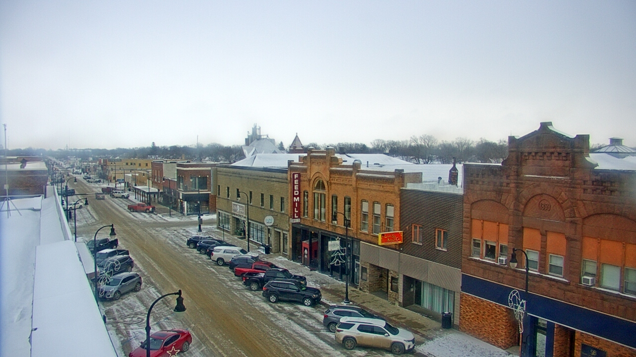 Thumbnail for current weather camera view from Security State Bank in Algona, Iowa