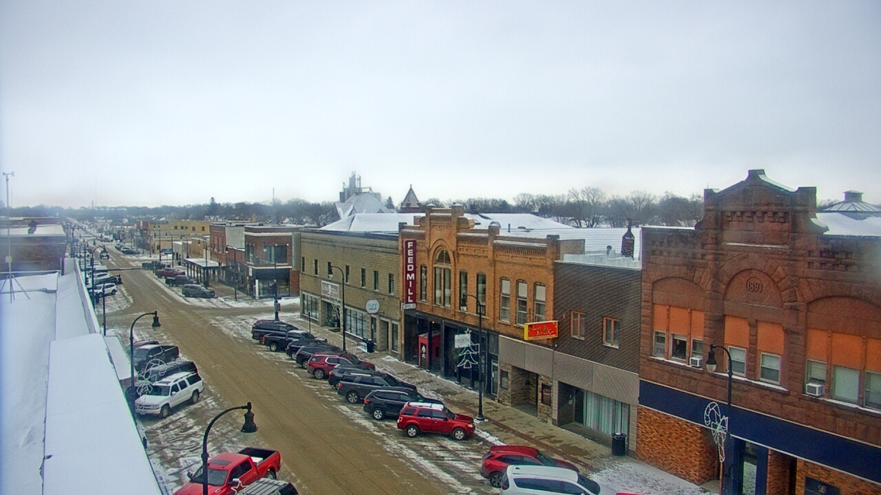 Thumbnail for current weather camera view from Security State Bank in Algona, Iowa