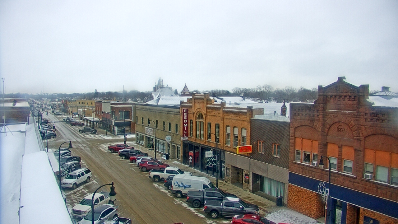Thumbnail for current weather camera view from Security State Bank in Algona, Iowa