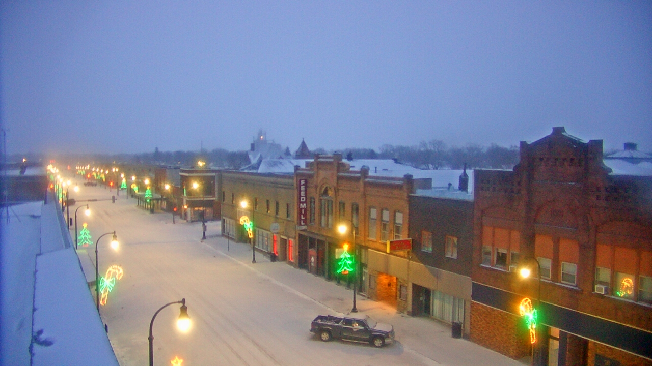 Thumbnail for current weather camera view from Security State Bank in Algona, Iowa