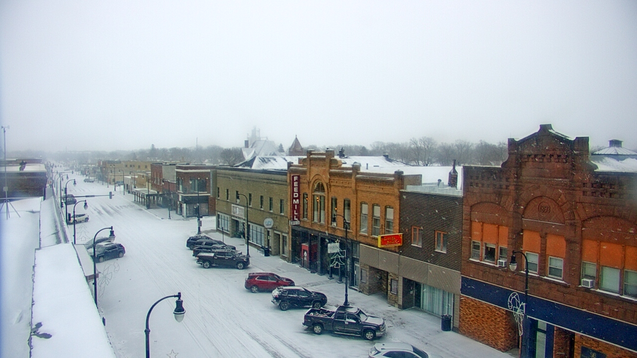 Thumbnail for current weather camera view from Security State Bank in Algona, Iowa