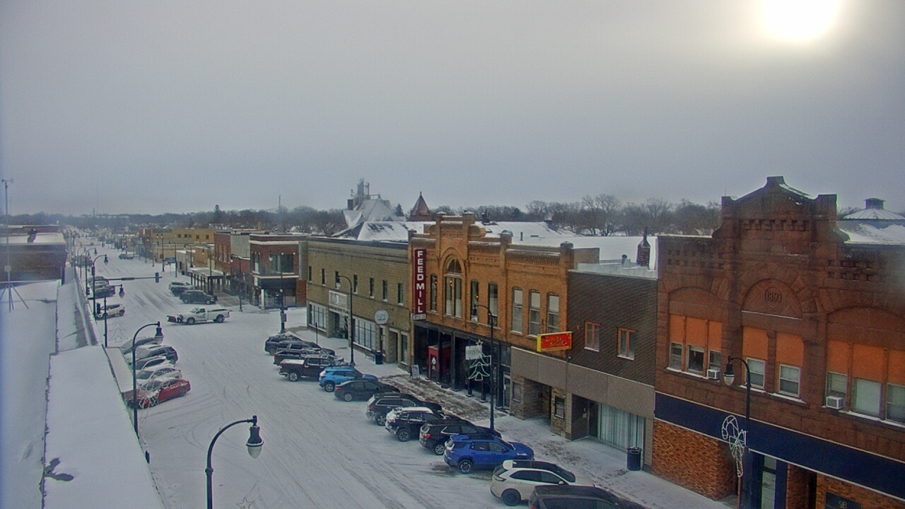 Thumbnail for current weather camera view from Security State Bank in Algona, Iowa