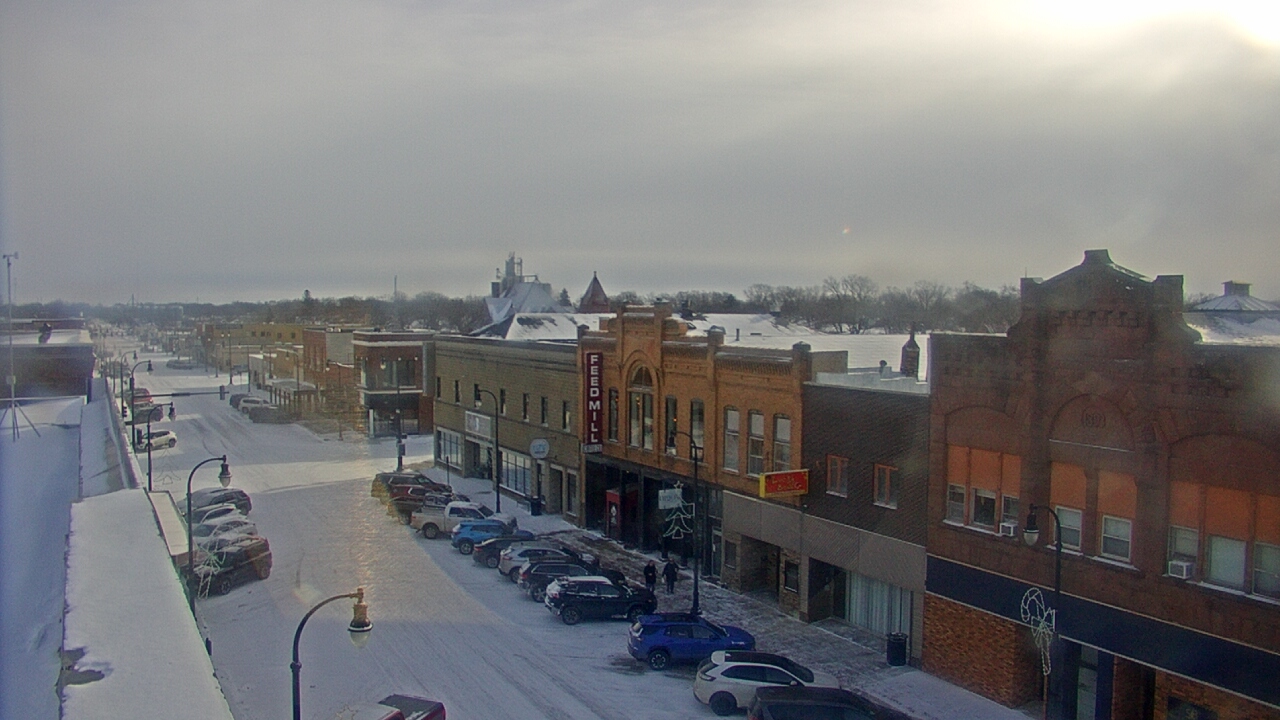 Thumbnail for current weather camera view from Security State Bank in Algona, Iowa