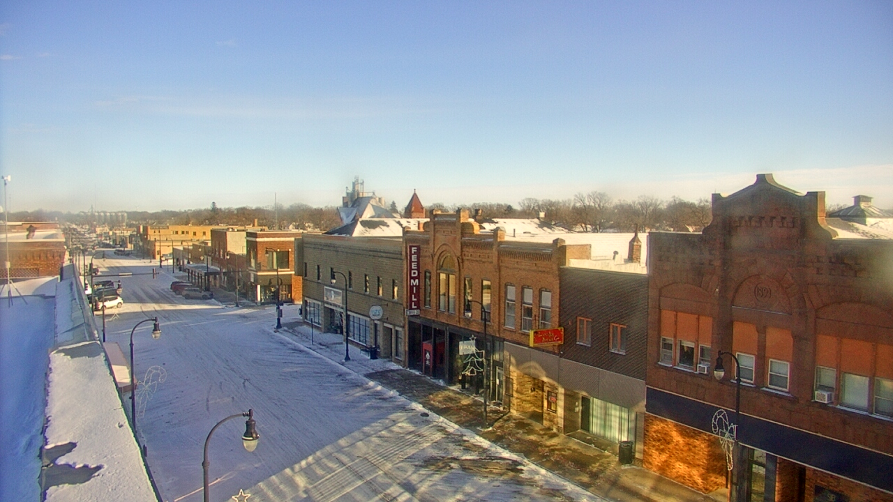 Thumbnail for current weather camera view from Security State Bank in Algona, Iowa