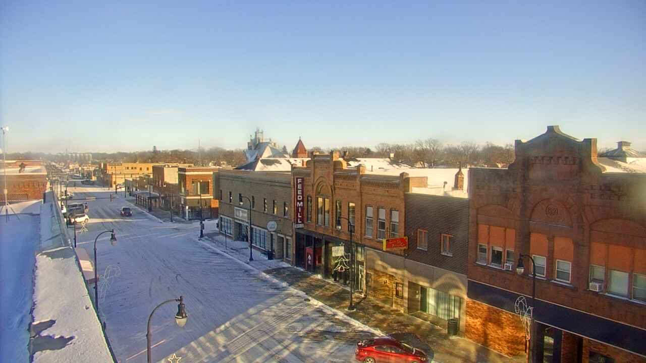 Thumbnail for current weather camera view from Security State Bank in Algona, Iowa
