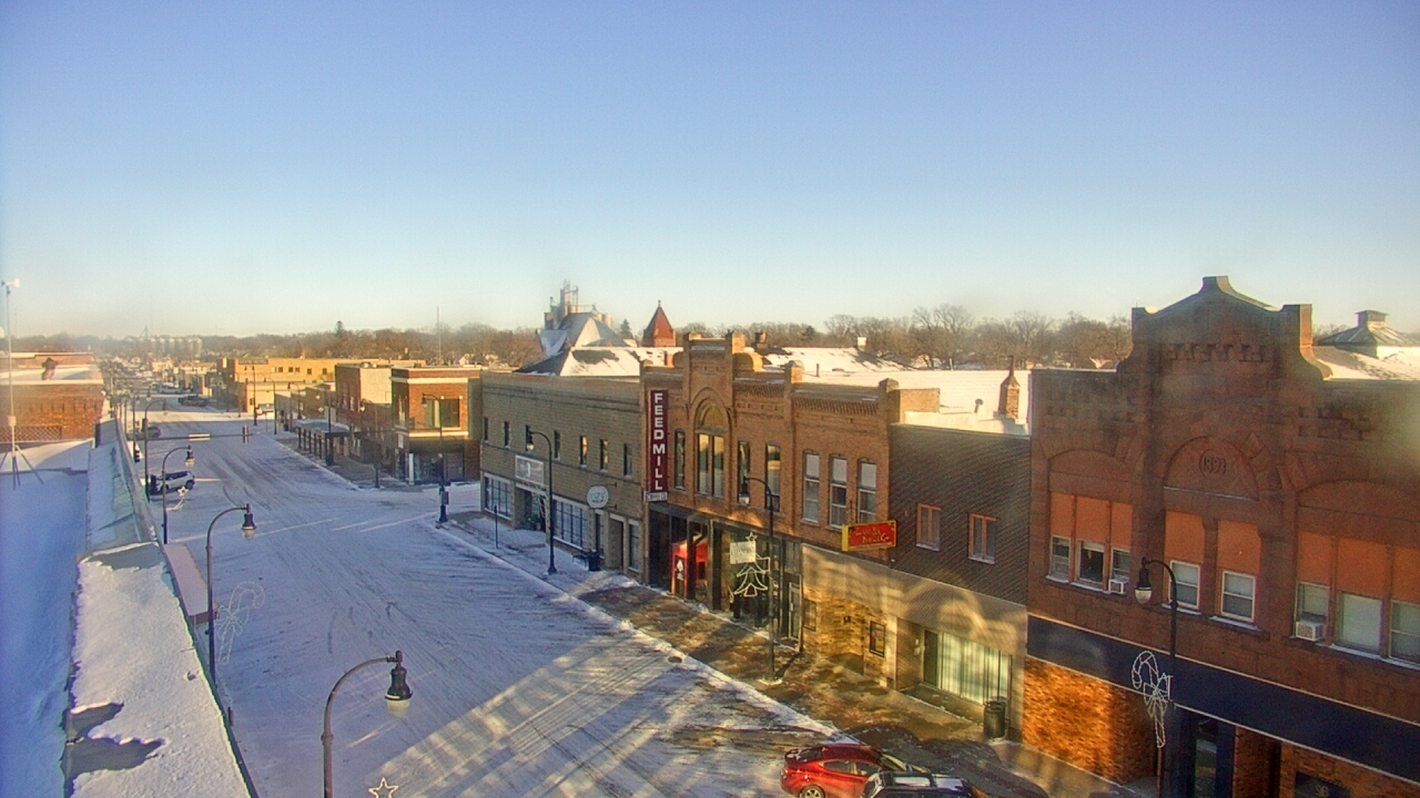Thumbnail for current weather camera view from Security State Bank in Algona, Iowa