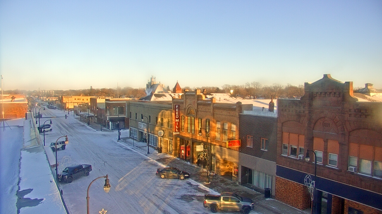 Thumbnail for current weather camera view from Security State Bank in Algona, Iowa
