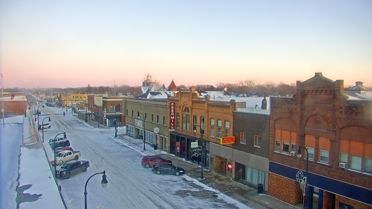 Thumbnail for current weather camera view from Security State Bank in Algona, Iowa