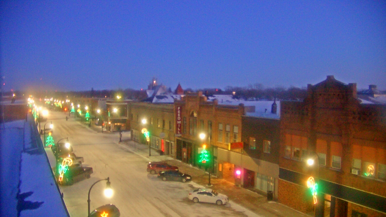 Thumbnail for current weather camera view from Security State Bank in Algona, Iowa