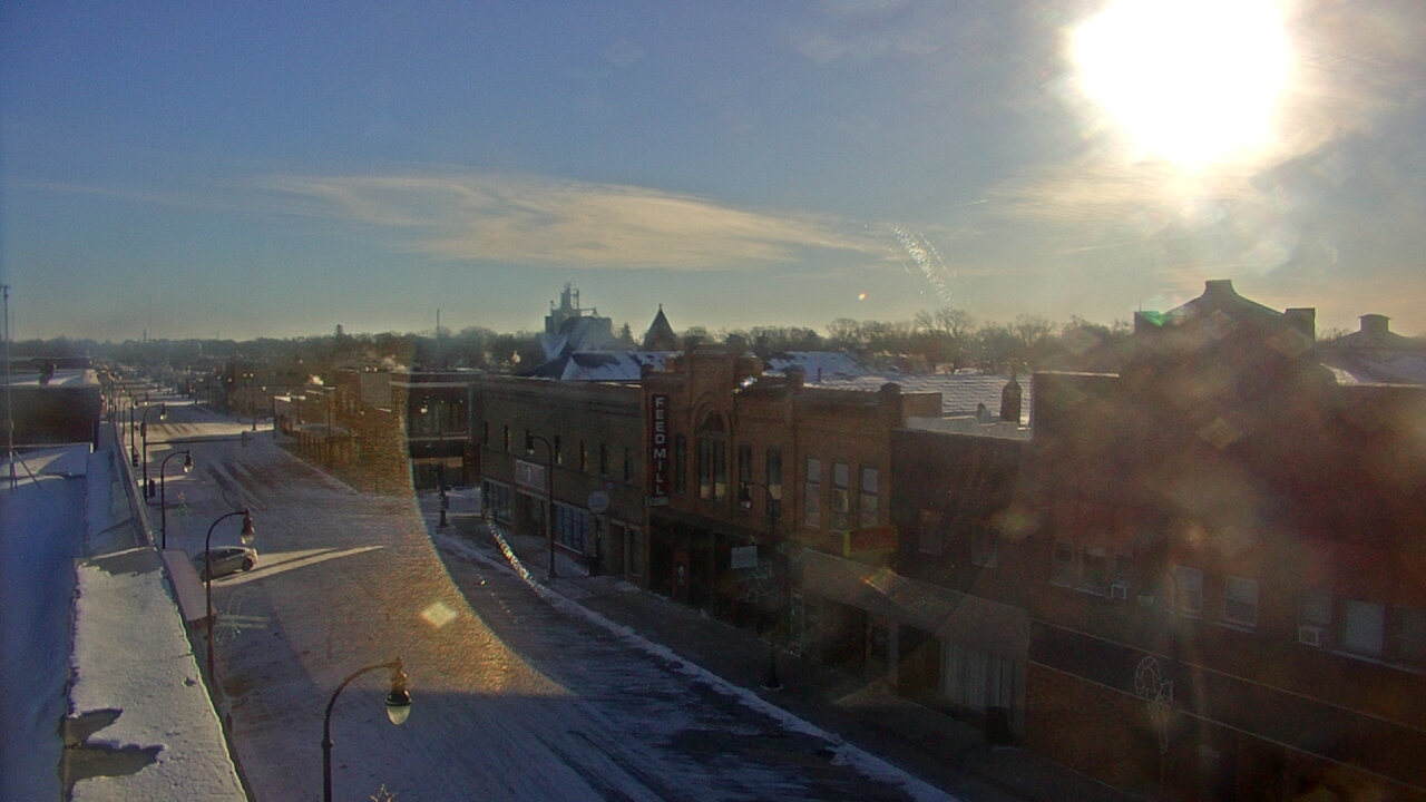 Thumbnail for current weather camera view from Security State Bank in Algona, Iowa