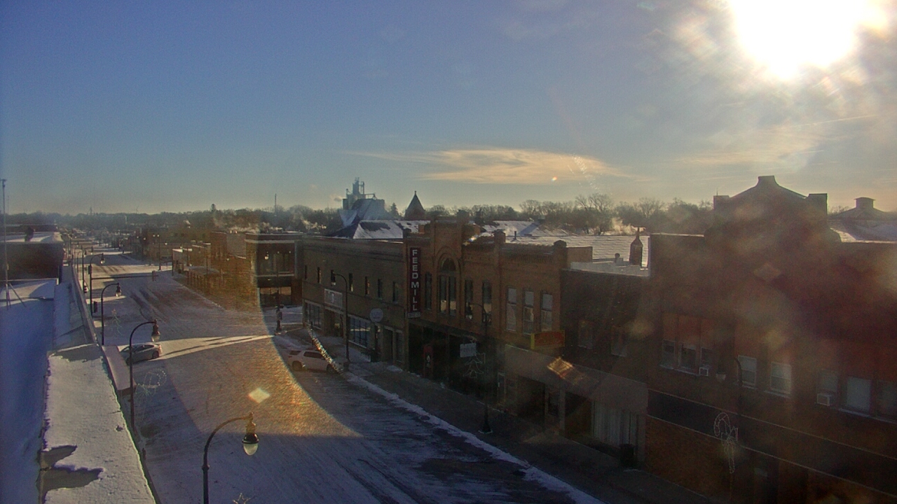 Thumbnail for current weather camera view from Security State Bank in Algona, Iowa