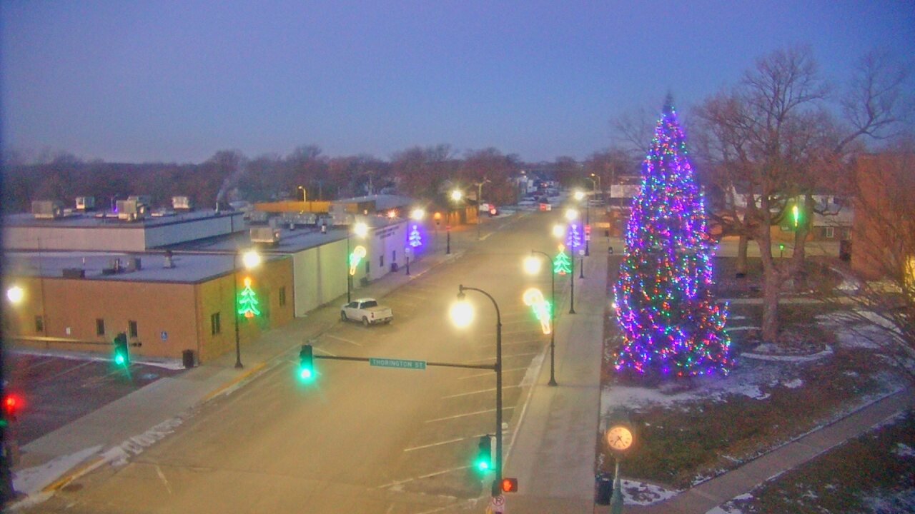 Thumbnail for current weather camera view from Security State Bank in Algona, Iowa