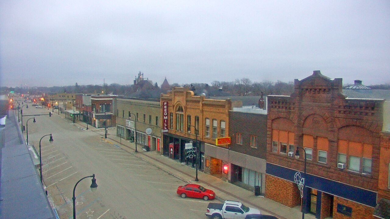 Thumbnail for current weather camera view from Security State Bank in Algona, Iowa