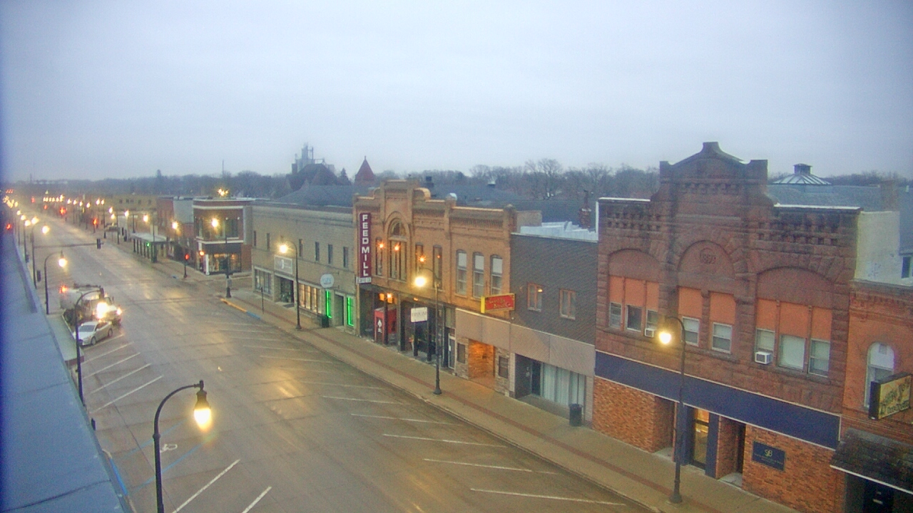Thumbnail for current weather camera view from Security State Bank in Algona, Iowa