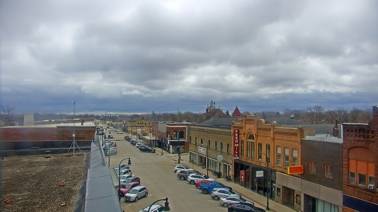 Thumbnail for current weather camera view from Security State Bank in Algona, Iowa