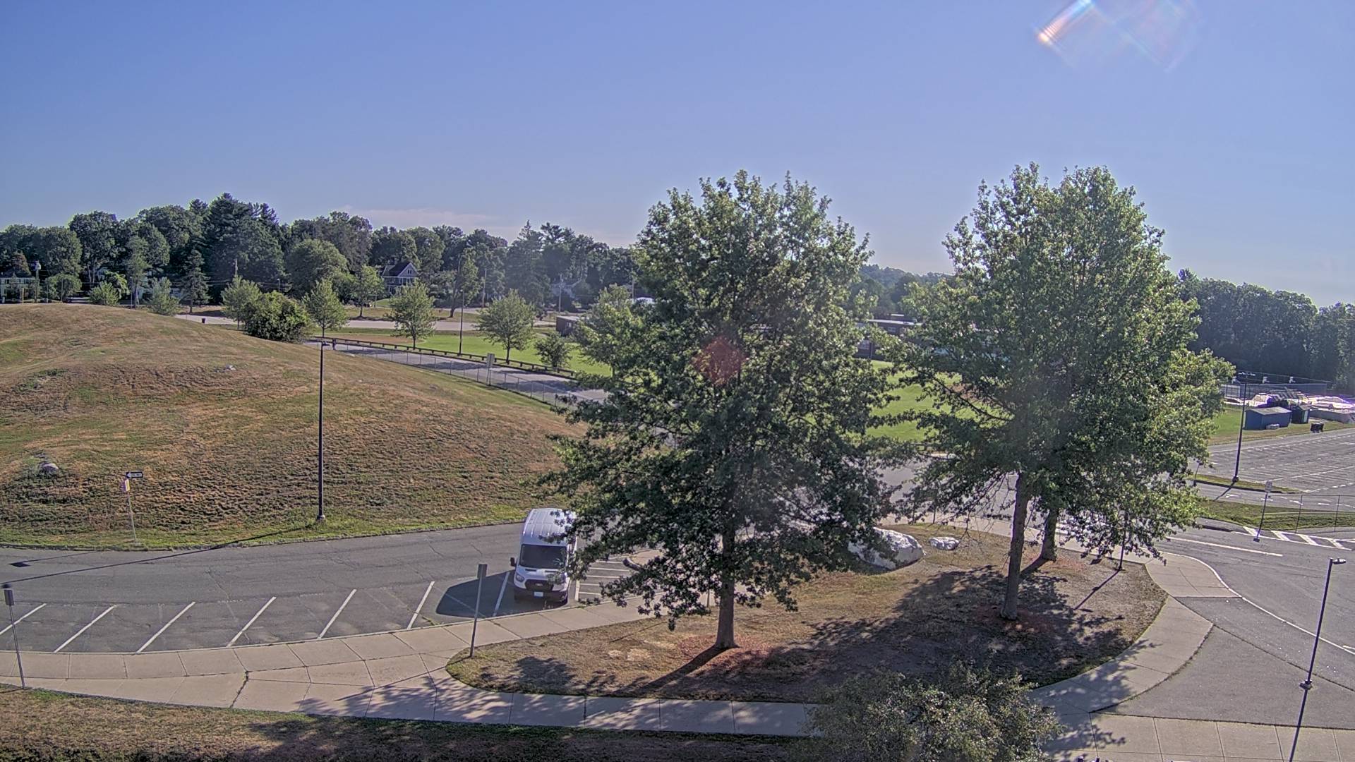 Thumbnail for current weather camera view from Andover SHS in Andover, Massachusetts