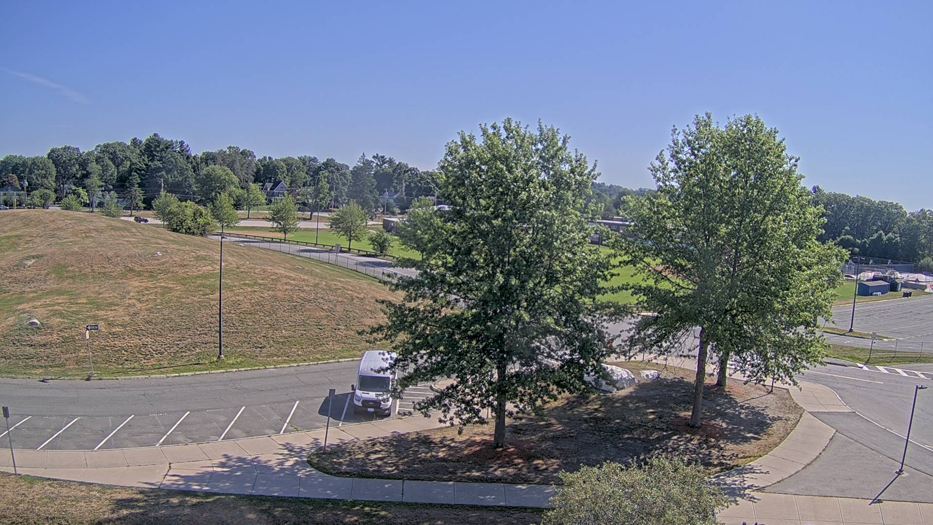 Thumbnail for current weather camera view from Andover SHS in Andover, Massachusetts