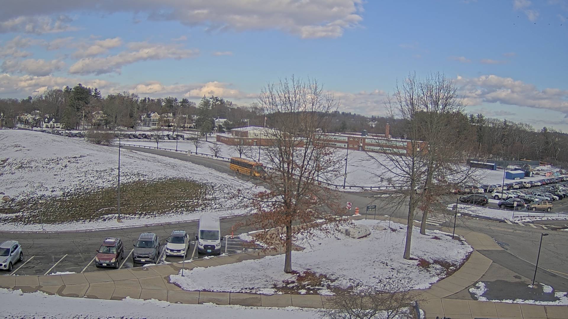 Thumbnail for current weather camera view from Andover SHS in Andover, Massachusetts