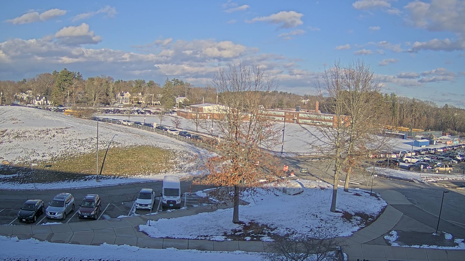 Thumbnail for current weather camera view from Andover SHS in Andover, Massachusetts