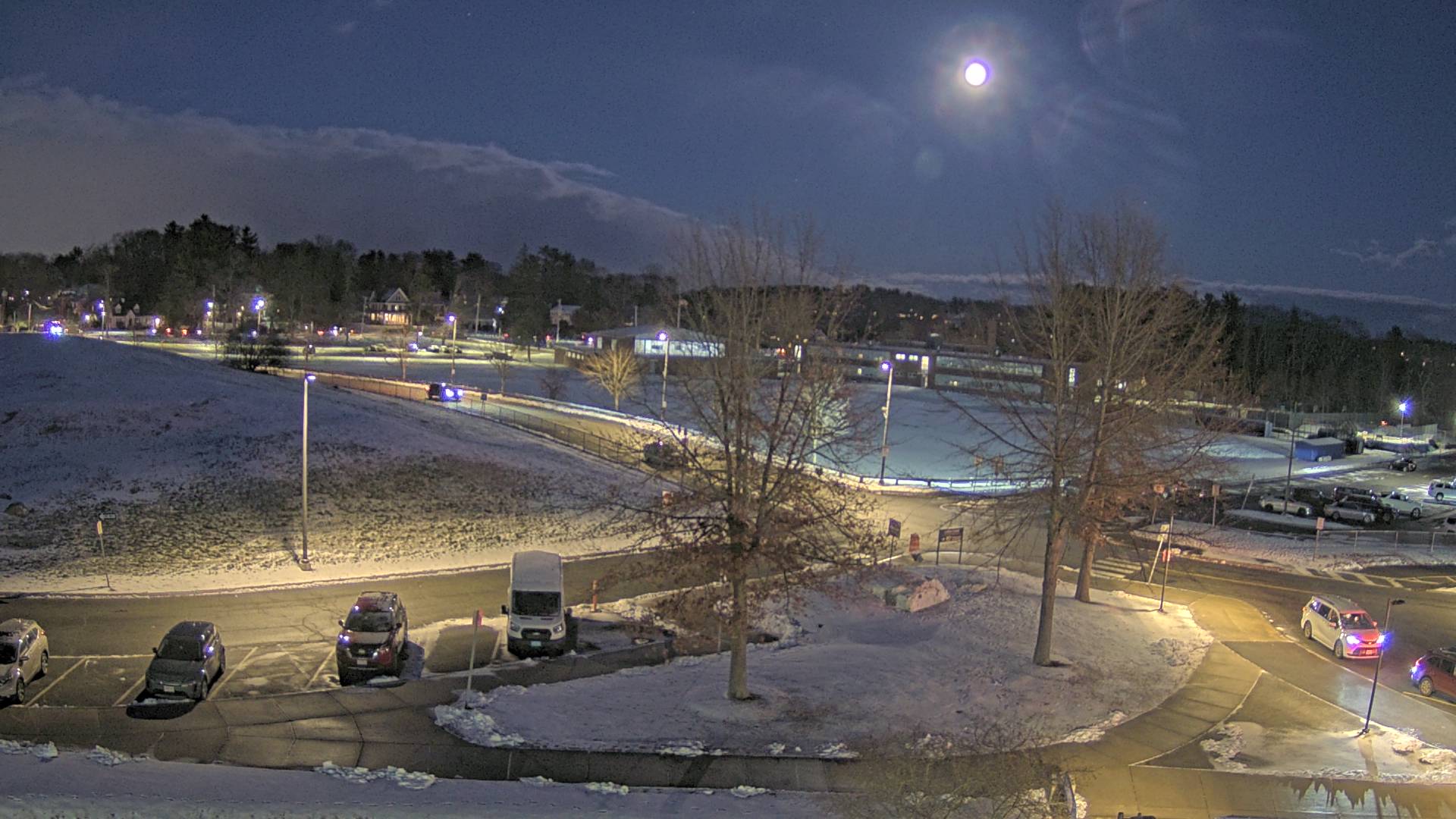 Thumbnail for current weather camera view from Andover SHS in Andover, Massachusetts