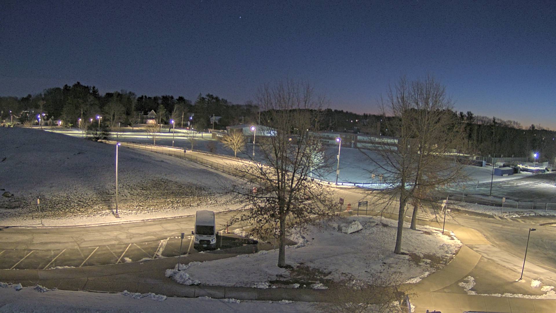 Thumbnail for current weather camera view from Andover SHS in Andover, Massachusetts