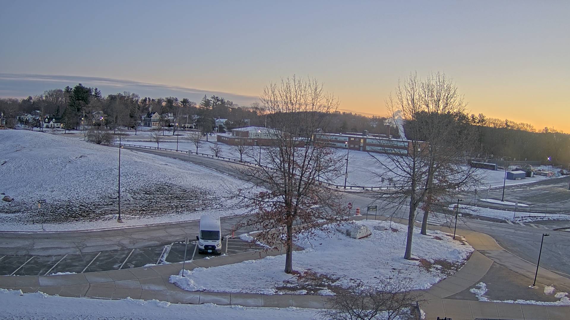 Thumbnail for current weather camera view from Andover SHS in Andover, Massachusetts