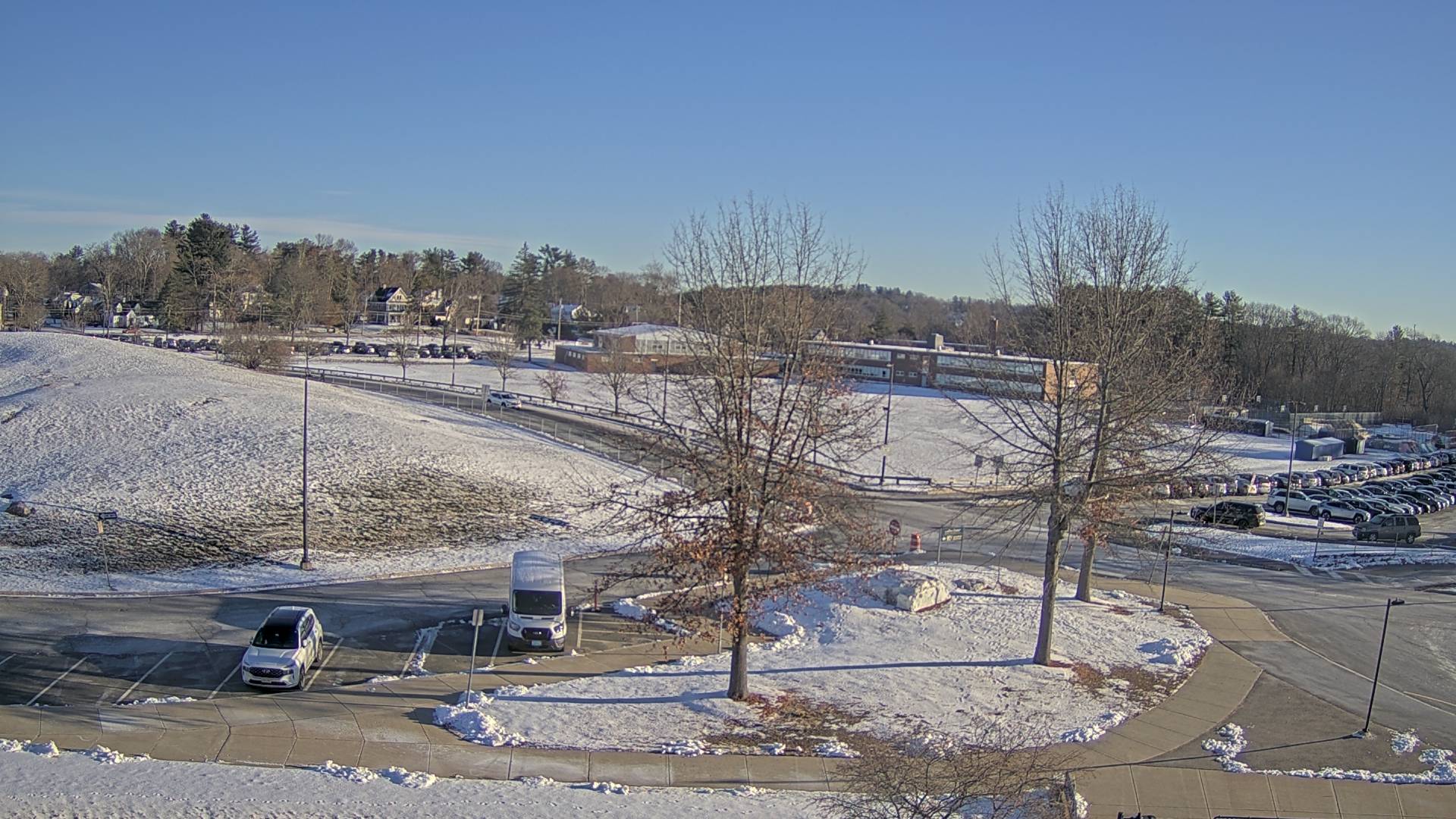 Thumbnail for current weather camera view from Andover SHS in Andover, Massachusetts