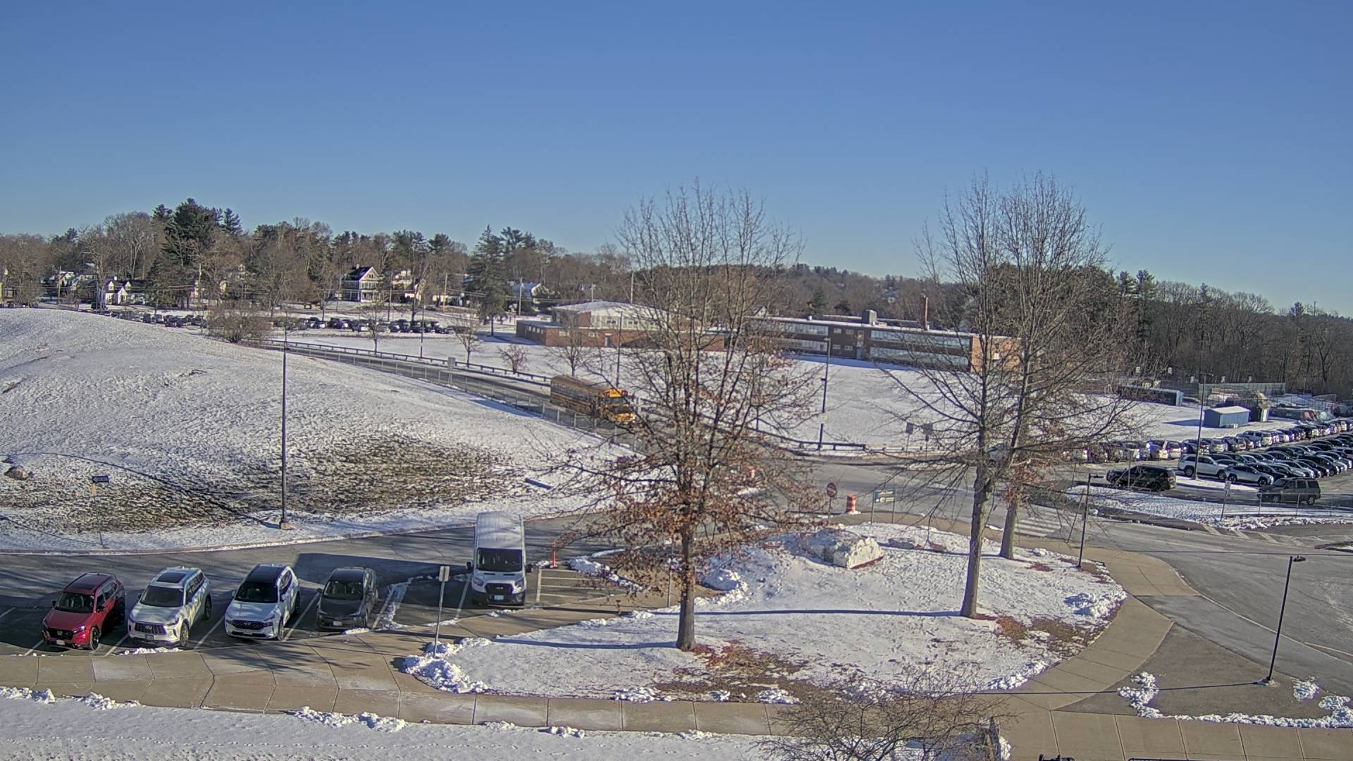 Thumbnail for current weather camera view from Andover SHS in Andover, Massachusetts