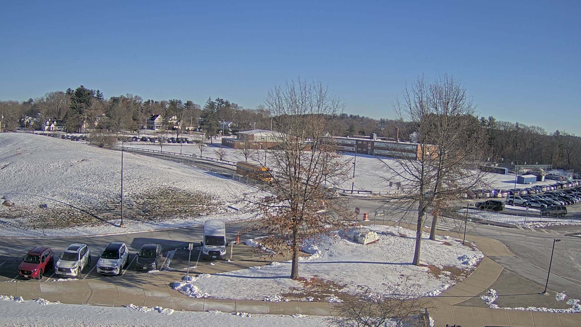 Thumbnail for current weather camera view from Andover SHS in Andover, Massachusetts