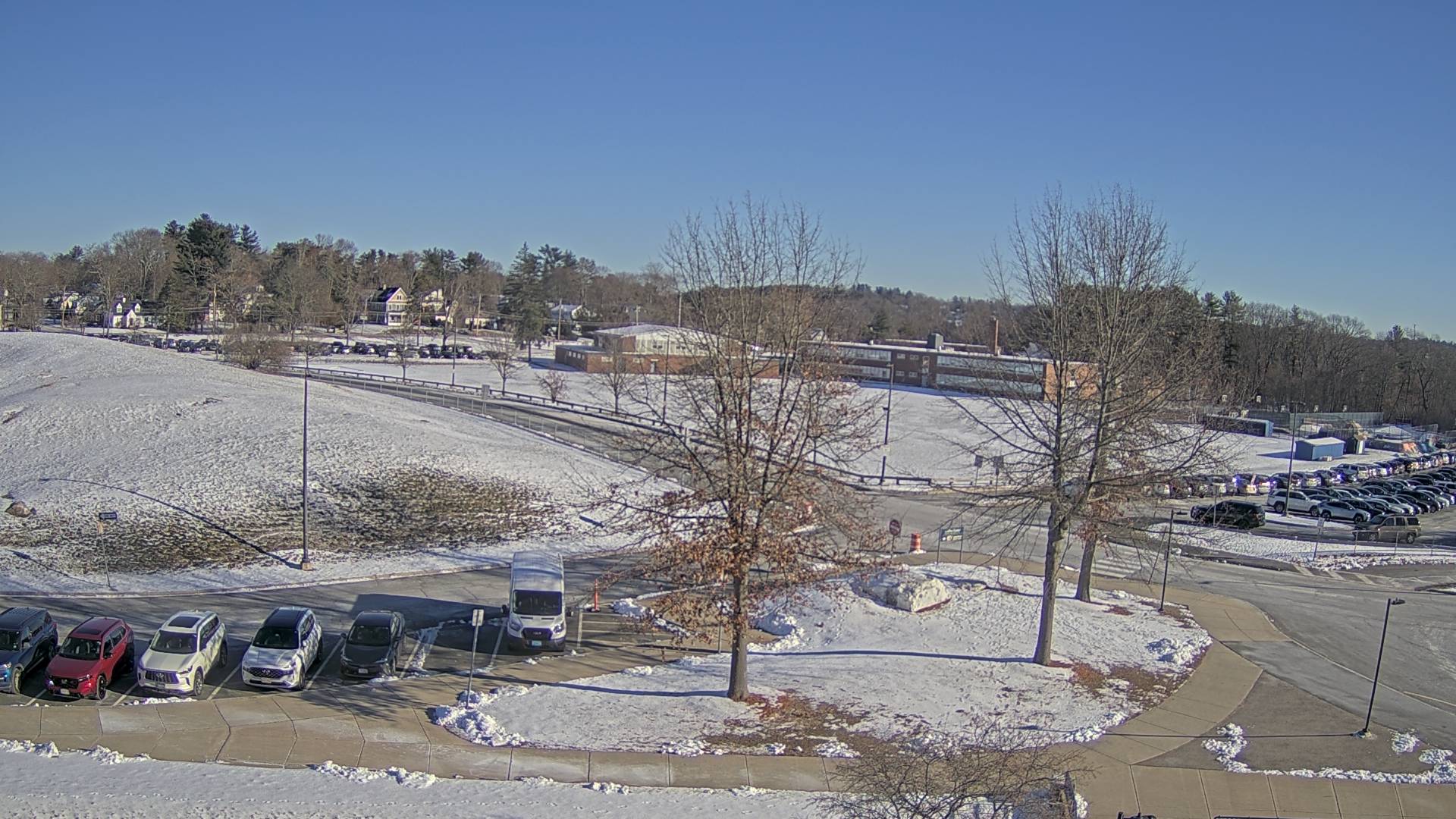 Thumbnail for current weather camera view from Andover SHS in Andover, Massachusetts